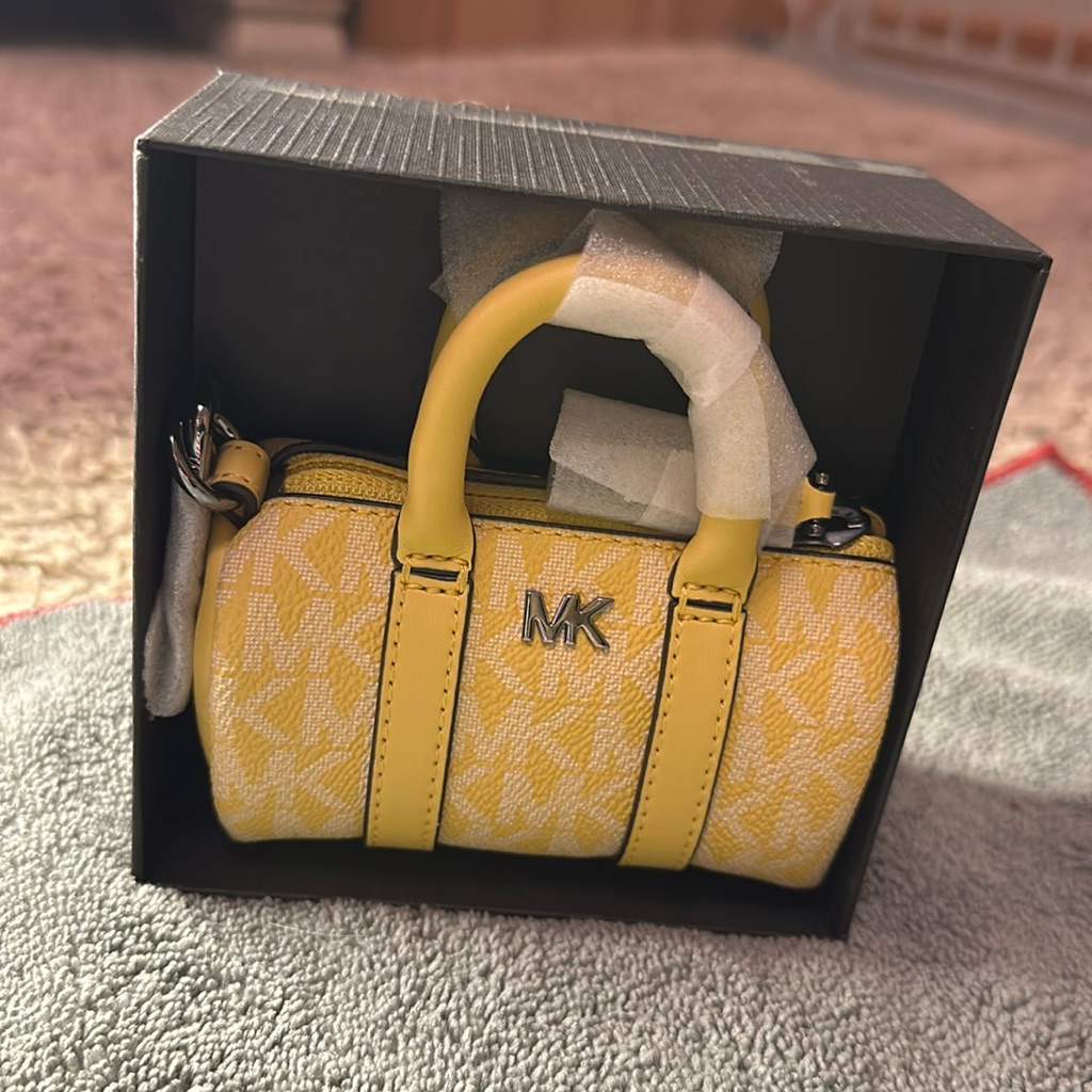 Michaels Kors  New Micro Duffle Yellow